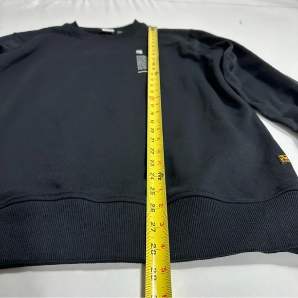 NWT G-Star Raw Mens The Raw Definition Black Cotton knit Sweater Size Large - Picture 6 of 14